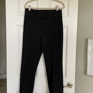Akris Punto Slim Pull On Elegant Black Women's Pants